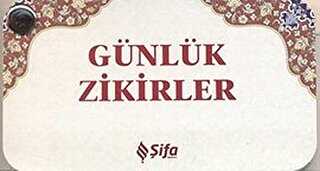 Günlük Zikirler Kartela