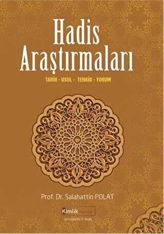HADİS ARAŞTIRMALARI kapağı