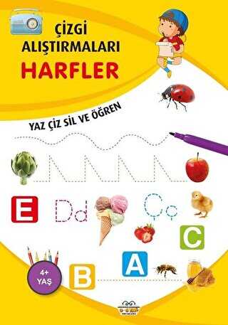 Harfler - Çizgi Alıştırmaları kapağı