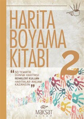 Harita Boyama Kitabı 2 kapağı