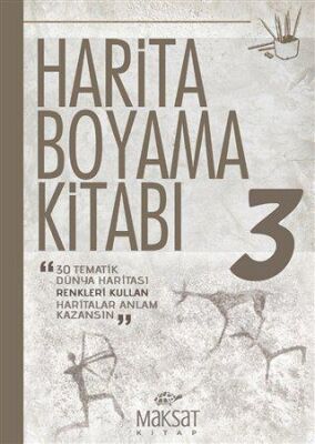 Harita Boyama Kitabı 3 kapağı