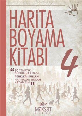 Harita Boyama Kitabı 4 kapağı