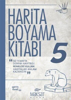 Harita Boyama Kitabı 5 kapağı