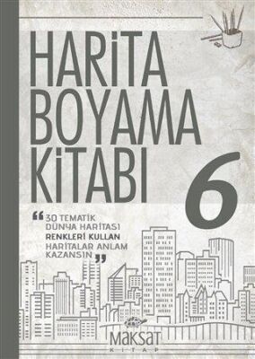 Harita Boyama Kitabı 6 kapağı