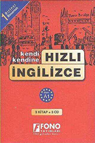 Hızlı İngilizce 1. Basamak 3 kitap + 3 CD