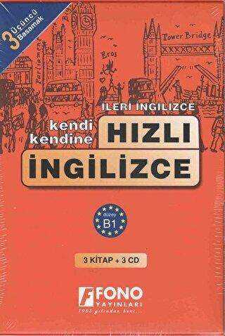 Hızlı İngilizce 3. Basamak 3 kitap + 3 CD