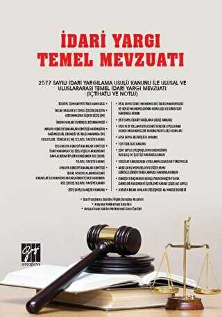 İdari Yargı Temel Mevzuatı kapağı