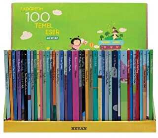 İlköğretim 100 Temel Eser 40 Kitap Takım kapağı