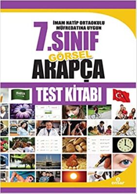 İmam Hatip Ortaokulu Müfredatına Uygun 7. Sınıf Görsel Arapça Test Kitabı