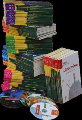 İngilizce Stage Okuma Kitapları Seti CD`li 90 Kitap Takım