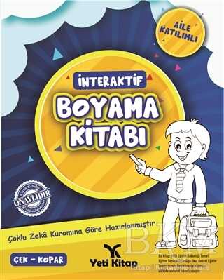 İnteraktif Boyama Kitabı 1 kapağı