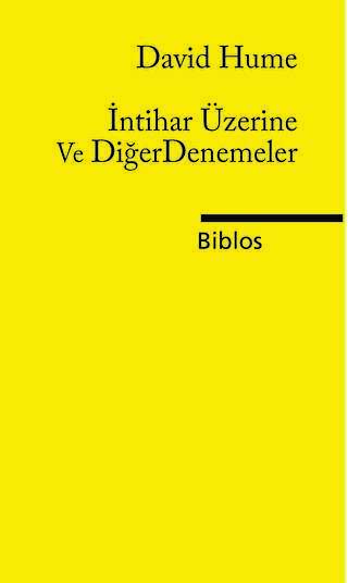 İntihar Üzerine ve Diğer Denemeler
