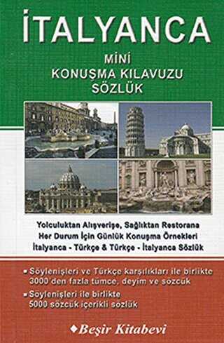 İtalyanca Mini Konuşma Kılavuzu Sözlük