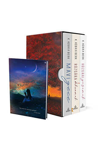 K. Kübra Berk Kutulu Set 3 Kitap kapağı