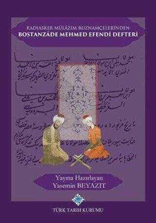 Kadıasker Mülazım Ruznamçelerinden Bostanzade Mehmed Efendi Defteri kapağı