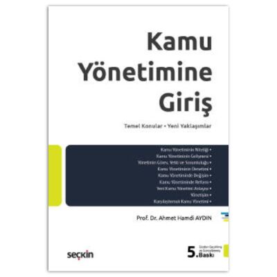 Kamu Yönetimine Giriş kapağı