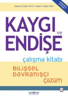 Kaygı ve Endişe Çalışma Kitabı kapağı