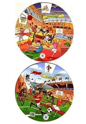 Kelime Çarkı - Spor İngilizce, İspanyolca, Almanca, Fransızca, İtalyanca