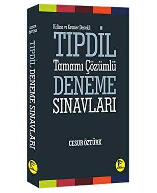 Pelikan Tıp Teknik Yayıncılık Kelime ve Gramer Destekli TIPDİL Tamamı Çözümlü Deneme Sınavları