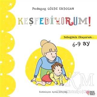 Keşfediyorum - Bebeğimle Okuyorum 6-9 Ay kapağı