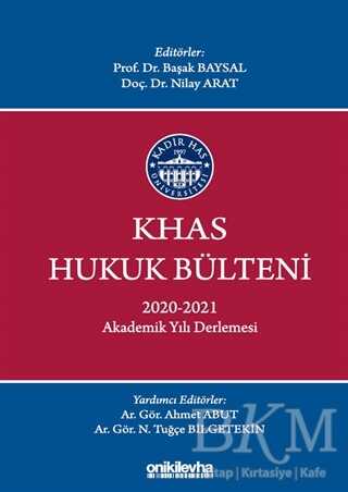 KHAS Hukuk Bülteni kapağı