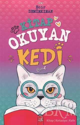 Kitap Okuyan Kedi kapağı