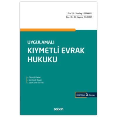 Kıymetli Evrak Hukuku kapağı