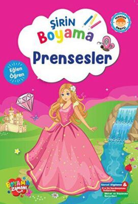 Şirin Boyama - Prensesler kapağı