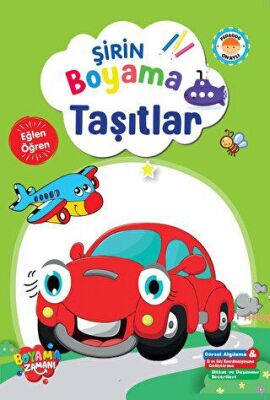 Şirin Boyama - Taşıtlar kapağı