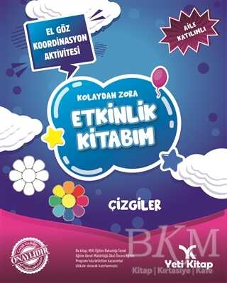 Kolaydan Zora Etkinlik Kitabım - Çizgiler kapağı