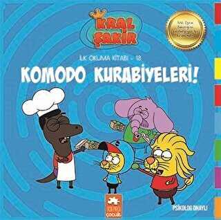 Komodo Kurabiyeleri! - Kral Şakir İlk Okuma Kitabım 18 kapağı