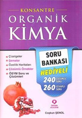 Konsantre Organik Kimya Soru Bankası Hediyeli