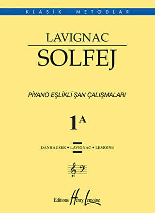 Lavignac Solfej 1A - Büyük Boy