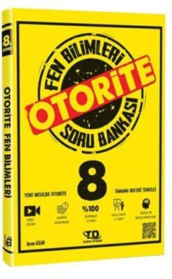 8. Sınıf Fen Bilimleri Otorite Soru Bankası kapağı
