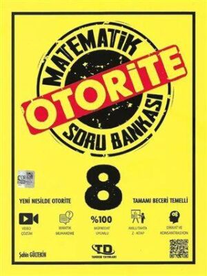 8. Sınıf Matematik Otorite Soru Bankası kapağı