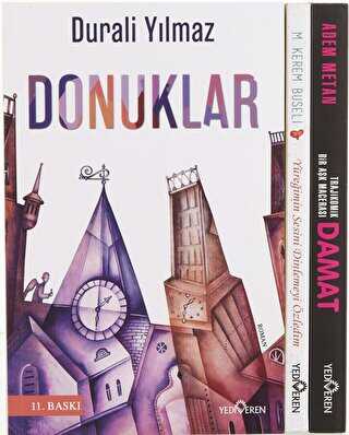 Macera Roman Hikaye Set 3 Kitap Takım kapağı