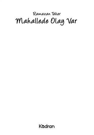 Mahallede Olay Var kapağı