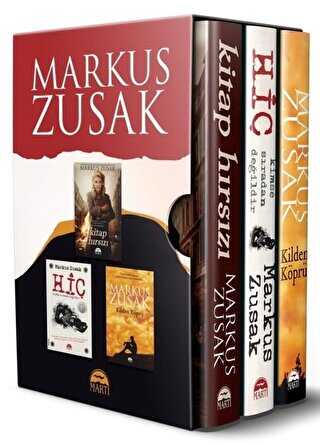 Markus Zusak Seti 3 Kitap Kutulu kapağı