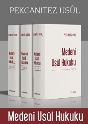 Medeni Usul Hukuku 3 Cilt Takım