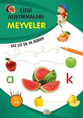 Meyveler - Çizgi Alıştırmaları kapağı