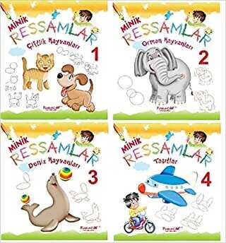Minik Ressamlar 4 Kitap Takım