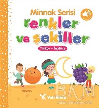 Minnak Serisi Renkler ve Şekiller Kitabı kapağı