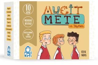 Mucit Mete ve Tayfası 3. Sınıf Hikaye Seti 10 Kitap Takım kapağı