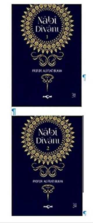 Nabi Divanı 2 Kitap Takım