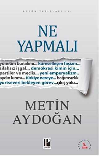 Ne Yapmalı