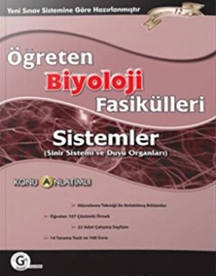 Öğreten Biyoloji Fasikülleri Konu Anlatımlı Sistemler Sinir Sistemi ve Duyu Organları