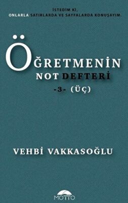 Öğretmenin Not Defteri 3 Üç kapağı
