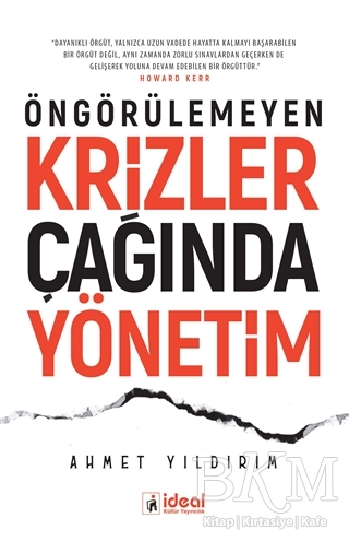 Öngörülemeyen Krizler Çağında Yönetim kapağı