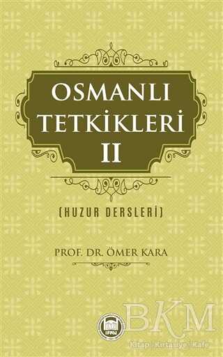 Osmanlı Tetkikleri - 2 kapağı