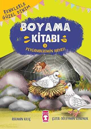 Renklerle Güzel Dinim Boyama Kitabı 5: Peygamberimin Hayatı kapağı